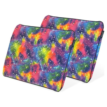 Memory Foam Fun Pillow with Cool-to-the-Touch Cover, Standard/Queen, Celestial, 2 Pack