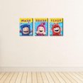 thumbnail image 5 of Oddbods x Big Dot of Happiness - Kids Bathroom Rules Wall Art - 7.5 x 10 inches - Set of 3 Signs - Wash, Brush, Flush, 5 of 6