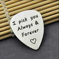thumbnail image 4 of FOMIYES Metal Pick Creative Design Silver Guitar Picks 3Pcs, 4 of 8