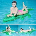 thumbnail image 4 of Summer Inflatable Crocodile Swim Pool Floats Raft Inflatable Ride-ons Swimming Fun Water Sports Beach Toy For Adult And Kids_Perfect Gift, 4 of 5