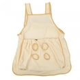thumbnail image 4 of Delantal transportador para gatos, bolsa transportadora de compañía de felpa ajustable, saco de dormir para mascotas, saco de dormir para gatitos para pierna afuera beige, 4 of 8