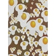 thumbnail image 1 of Ahgly Company Machine Washable Indoor Rectangle Transitional Sienna Brown Area Rugs, 3' x 5', 1 of 1