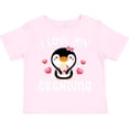 thumbnail image 3 of Inktastic I Love My Grandma with Cute Penguin and Hearts Girls Toddler T-Shirt, 3 of 5
