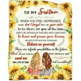 thumbnail image 1 of LHSHID to My Bestie Blanket for Women Ultra Soft Flannel Throw Blanket for Sister Girls BFF for Sofa Bed Friendship Gift for Friends Birthday Anniversarych 40x50in, 1 of 6