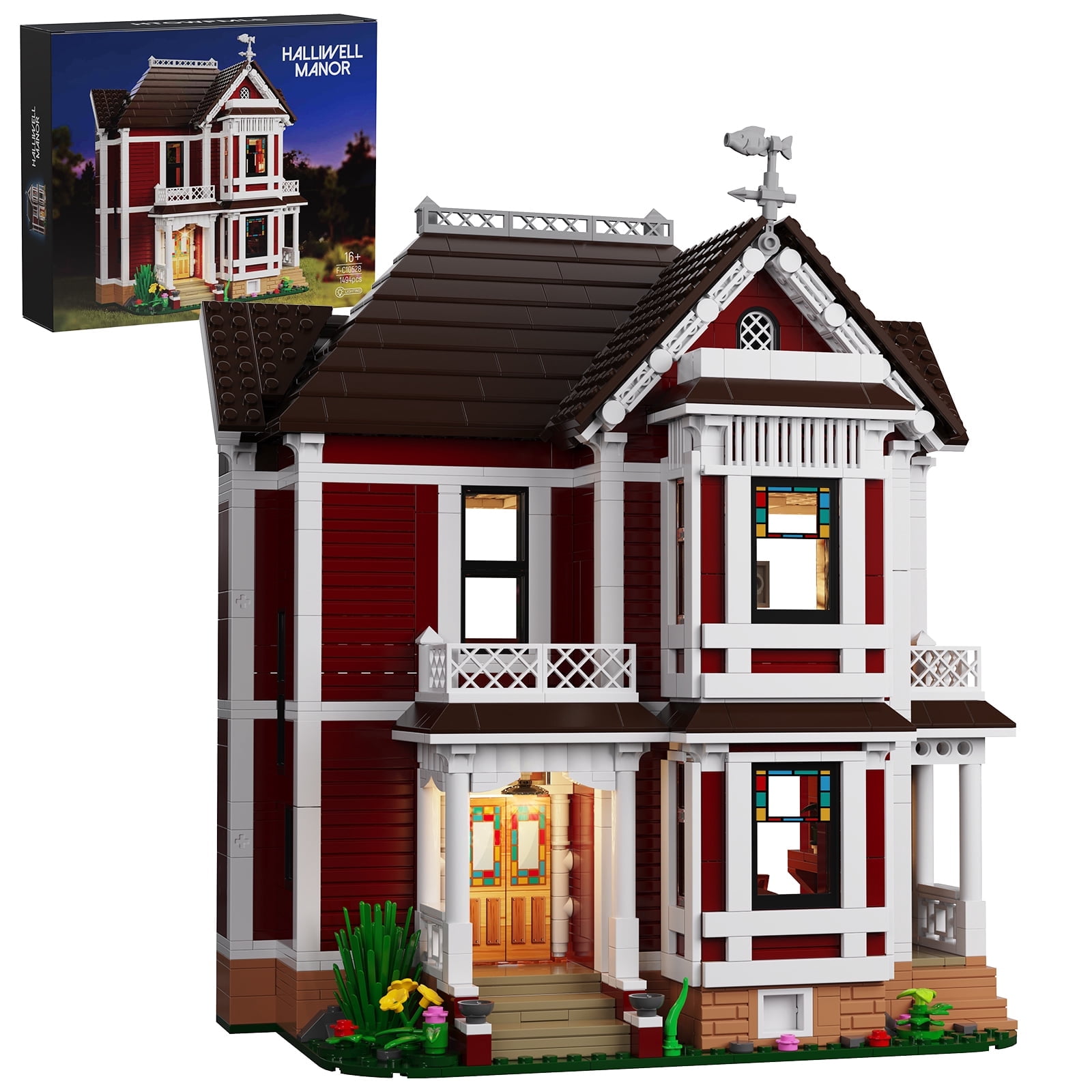 Charmed Magic House Building Block Sets Halliwell Manor Horror House Blocks Toy Kit Gift Decor and Collectible Set for Adult