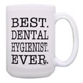 thumbnail image 1 of ThisWear Best Dental Hygienist Gifts Best Dental Hygienist Ever Dentist Mug 15oz Coffee Mug, 1 of 4