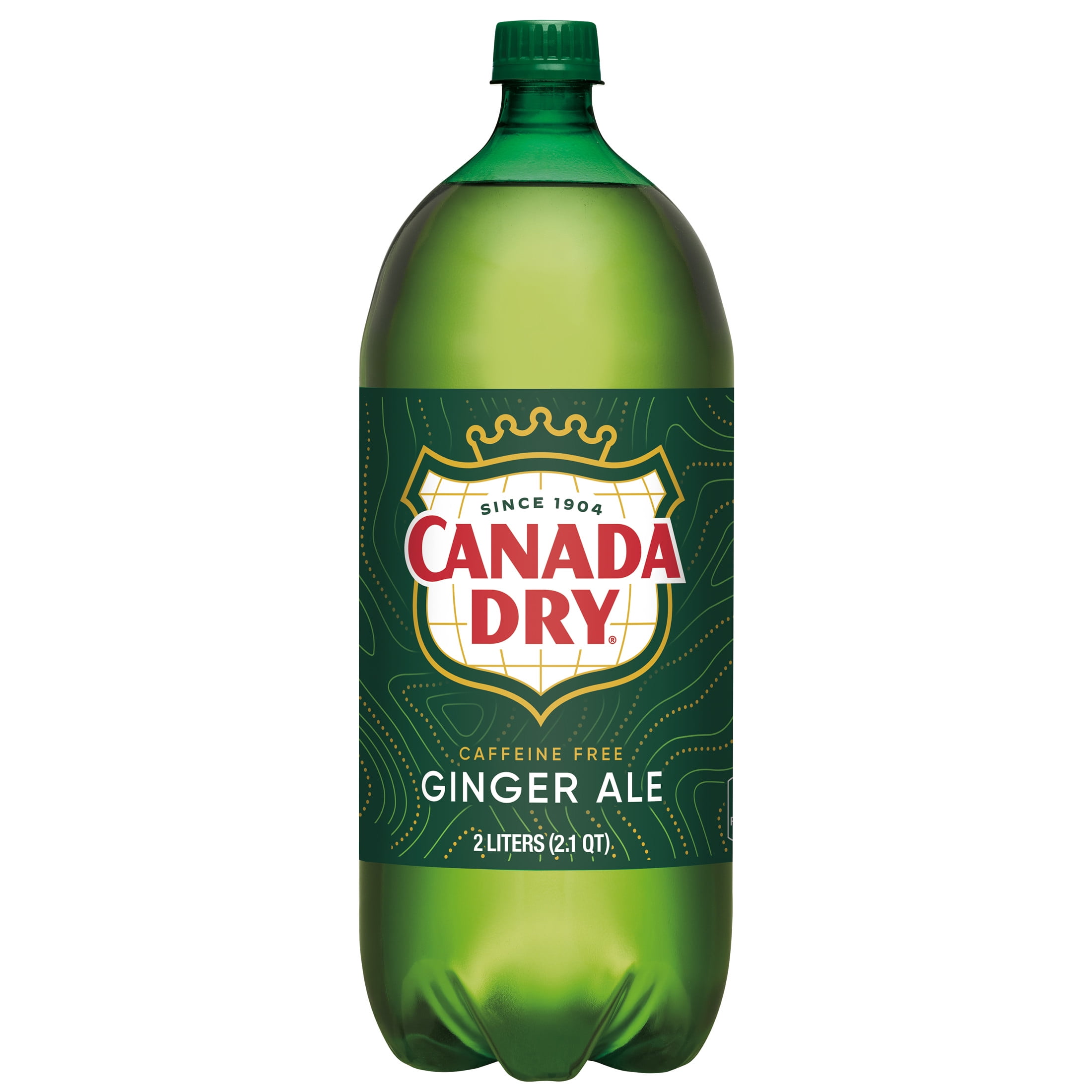 Canada Dry Ginger Ale Soda Pop, Caffeine Free, 2 Liter Bottle