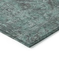 thumbnail image 4 of Addison Rugs Chantille Indoor/Outdoor Traditional Oriental Turquoise Washable Rectangle Rug, 8' x 10', 4 of 6
