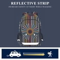 thumbnail image 5 of FORMRS Unisex School Backpack 17" Student Travel Bag with Laptop Compartment, Geometric Stripes, 5 of 7