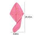thumbnail image 2 of TELOLY Shower Cap,Soft Shower Cap for Women,Comfortable Sleeping Bonnets for Women,Linen, 2 of 5