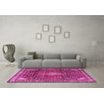 thumbnail image 3 of Ahgly Company Indoor Rectangle Persian Pink Traditional Area Rugs, 4' x 6', 3 of 4