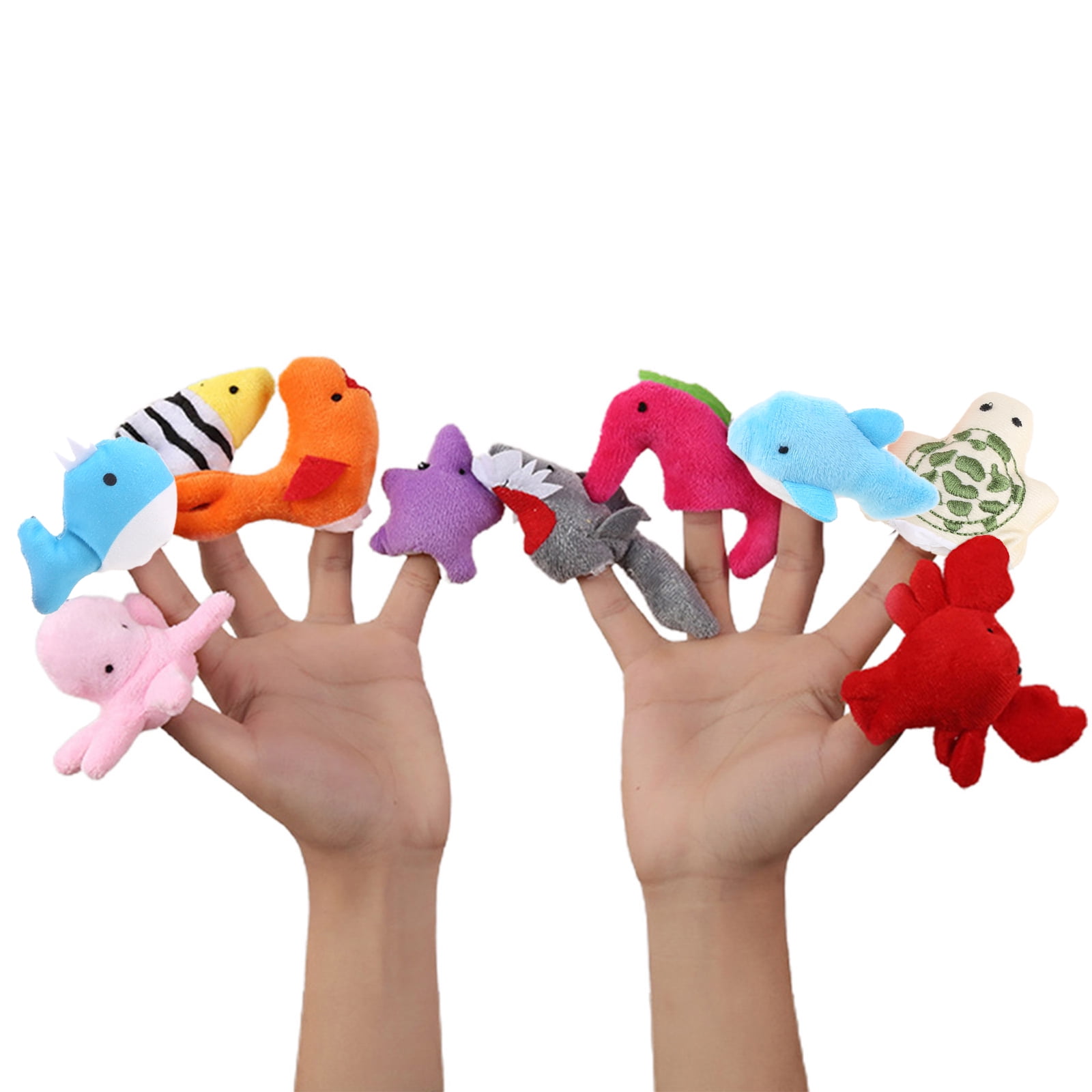 CHOMOEN Cartoon Finger Puppet for Kids Birthday Party Favors for Creative Gifts