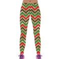thumbnail image 4 of Gibobby Leggings Gluteos Mujer Calzoncillos estampados para mujer, cómodos, informales, a la moda, cintura alta, deportivos, Día la Independencia（Verdinegro， L), 4 of 5