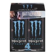 Monster Energy Low Carb Energy Drink, 4 Ct 64 Fl Oz by Monster Energy Company