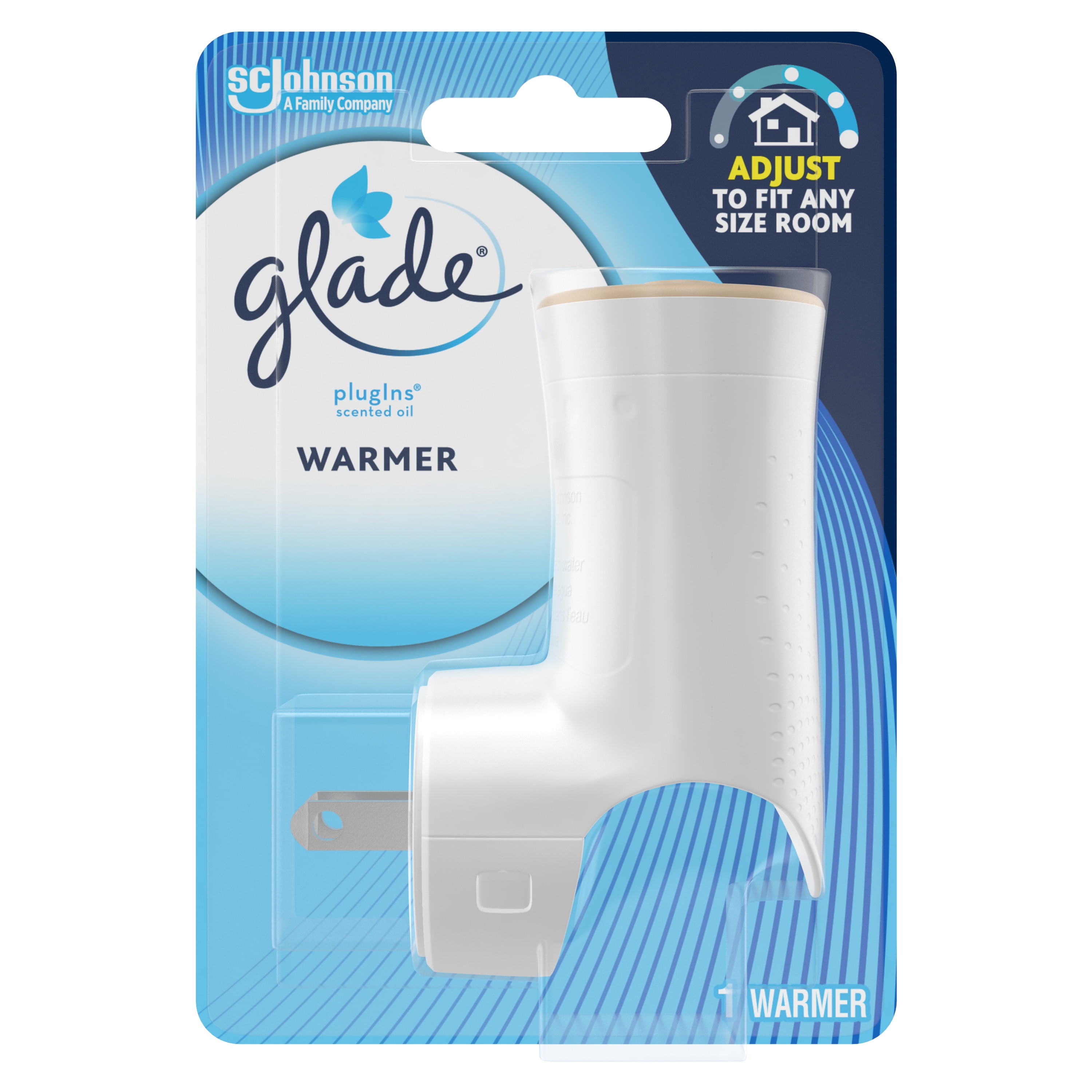 Glade PlugIns Warmer 1 CT, Air Freshener, Holds Essential Oil Infused