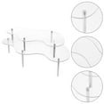 thumbnail image 3 of 1 Set Clear Acrylic Cake Stand Cake Holder Cupcake Dessert Table Display Stand, 3 of 8