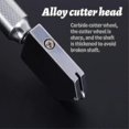 thumbnail image 4 of Professional Glass Cutter, Manual Glass Cutter, Diamond Glass Cutter, Glass Cutter, Glass Cutter For 2-20 Mm, Self-oilin, 4 of 5