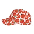thumbnail image 2 of Lsque Tomatoes Baseball Cap Trucker Low Profile Hat Golf Dad Hat Adjustable Original Classic Unconstructed Plain Cap Men Women, 2 of 9