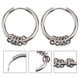 thumbnail image 2 of 1 par de hombres elegantes hombres colgantes hombres oreja piercing pendientes accesorio de moda, 2 of 6