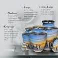 thumbnail image 5 of Dock of the Bay Urns for Cremation Ashes Large Urn XL or Small Keepsake Urns for Human Ashes & Urns for Human Ashes for Home or Burial Small Urns for Human Ashes, 5 of 11