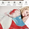 thumbnail image 3 of Orinice Flying Pig Sherpa Blanket Cartoon Animal Throw Blanket Super Soft Fuzzy Blanket Thick Warm Fleece Blankets for Couch Bed 50x60in, 3 of 6