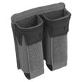 thumbnail image 1 of Bolsita de doble mag 9 mm k tipo airsoft revista molle cinturones engranajes negros, 1 of 7