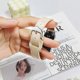 thumbnail image 4 of Watchband for Xiaomi Smart Band 9 NFC 9 8 NFC 8 Microfiber Leather Watch Strap with Silver Buckle -, 4 of 5