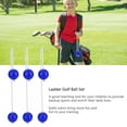 thumbnail image 3 of Garosa 2 Colors 3 Pairs Ladder Golf Ball Toss Bolas Set Replacement Sports Balls , Toss Bolas, Ladder Toss, 3 of 7