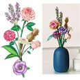 thumbnail image 4 of Kit de bloques de construcción QUANZHOUTIANDI ramo de flores artificiales 547 piezas, 4 of 5