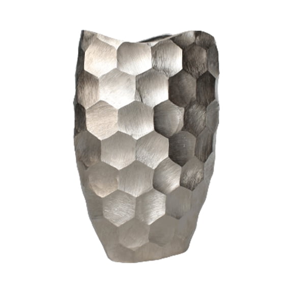 Sagebrook Home Metal, Honeycomb Vase