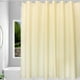 thumbnail image 5 of Cortinas de ducha de tela con ganchos, forro impermeable para cortina de baño, diseños modernos para bañera y baño, color liso, artículos de baño, 5 of 6