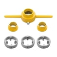thumbnail image 1 of Plastic Pipe Thread Die Kit 6PCS Plastic Pipe Thread Die Kit 6 Set Of Water Pipe Die Plastic Pipe Die Tap Set, 1 of 7