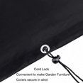 thumbnail image 5 of Funda para muebles de jardín, funda para mesa de jardín, lona protectora, funda para muebles de jardín, resistente y resistente al agua, protección para muebles de exterior 210D Oxford (180 x 120 x 7, 5 of 5
