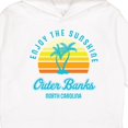 thumbnail image 3 of Inktastic Summer Enjoy the Sunshine Outer Banks North Carolina in Blue Toddler Hoodie, 3 of 4