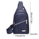 thumbnail image 3 of onlyliua Descuentos de Temporada Bolso Bandolera para Hombre y Mujer, Mochila de Hombro, Pecho Pecho, Mochila Cruzada con Orificio para Auriculares para Senderismo, Acampada, Viajes Al Aire Libre, 3 of 6