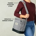 thumbnail image 3 of Coleman Backroads 12 Can Insulated Soft Sided Cooler Tote Bag, Gray, 3 of 7