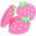 thumbnail image 1 of LEEYNEER 3 Pcs Tennis Racket Absorber Rackets Damping Dampener for Pink Silica Gel, 1 of 6