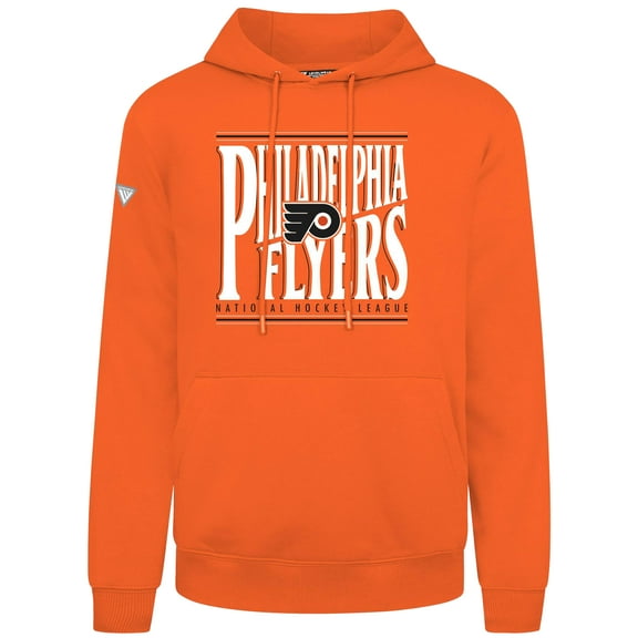Men's Levelwear Orange Philadelphia Flyers Podium Powerhouse Pullover Hoodie
