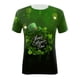 thumbnail image 4 of Fiudx Ofertas Relámpago San Patricio Día Moda Mujer Cuello Redondo Casual Manga Corta Impreso Señoras Tops Blusa, 4 of 4