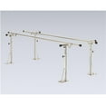 thumbnail image 1 of Fabrication Enterprises  18 ft. x 6 x 26-44 in. Height & Width Adjustable Floor Mounted Parallel Bars, 1 of 1