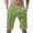 b-282Green1175, variant on Men Casual Shorts Outdoor Hiking Daily Wear Comfortable Fit With Elastic Waist And Drawstring For All Summer Activities Solid Color Male Comfort Bottoms