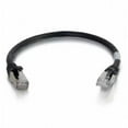 thumbnail image 1 of Cables To Go -  1ft Cat6 Snagless Shielded - STP - Network Patch Cable - Black, 1 of 1