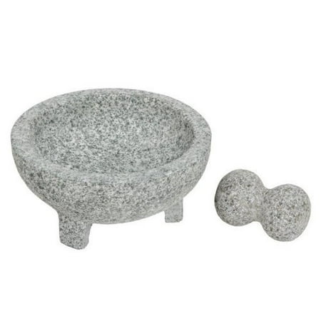 Concept Housewares Molcajete - Mortar & Pestle Set - Large