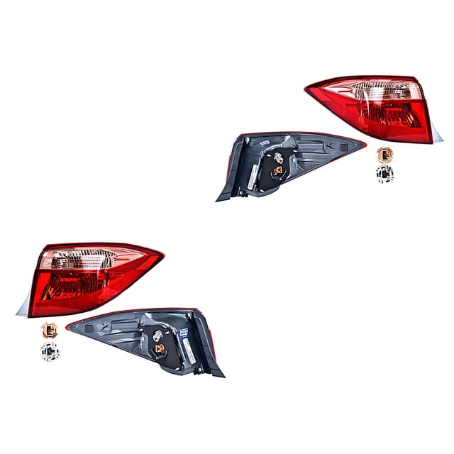 Par de Calaveras Corolla 2017 A 2019 Toyota Ext DEPO .