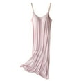 thumbnail image 4 of Dalrosia Women's Nursing Nightgown Maternity Dress Padded Breastfeeding Full Slips Loose Sleepwear Sleeveless Nightshirt, 4 of 7