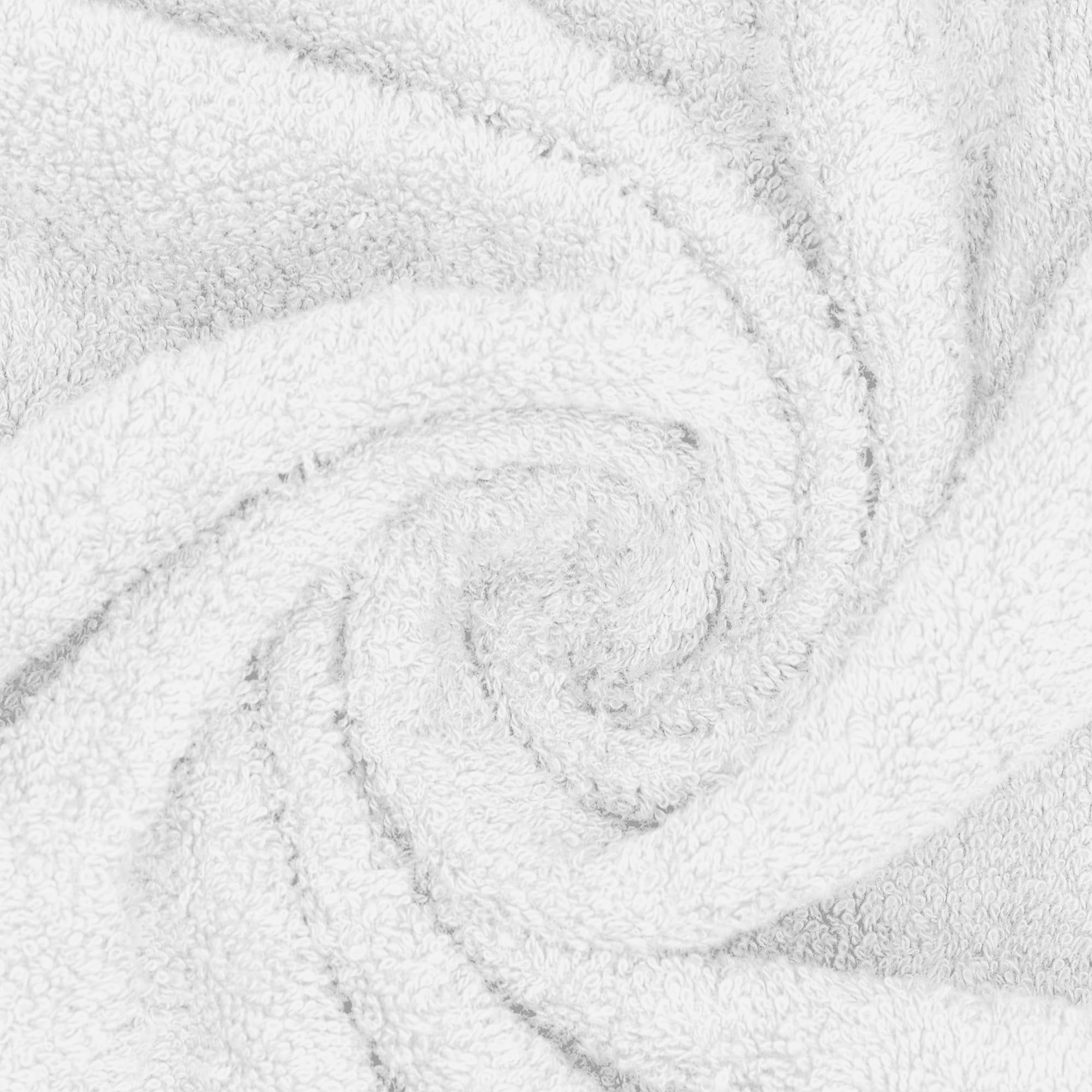 Zuperia 6-pack Classic Bath Towels, 30" x 60" Cotton Bathroom Towels, Ultra Soft, Highly Absorbent, Fast Drying, Durable for Home, Gym, Spa, Hotel, (WHITE)
