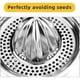 thumbnail image 4 of Manual Stainless Steel Citrus Juicer - Orange Juicer, Lemon Juicer, Orange Juice, Dishwasher Safe for Oranges, Lemons, Limes, 4 of 5