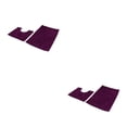 thumbnail image 2 of kurtrusly 1/2/3 Polyester Chenille Rug Carpet With Soft Texture Good Stepping Feeling And Strong Grip Prompt Deep Purple 50*80+50*50 2PCS, 2 of 6