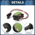 thumbnail image 4 of Resistor del motor del ventilador HVAC Unique Bargains No.7701206104 para Renault Clio Ii Bb0/1/2 1998-2001, 4 of 6