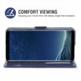 thumbnail image 3 of Étui pour Samsung Galaxy S8active, Étui de Téléphone Portable avec Porte-Cartes, Étui de Protection à Rabat - Bleu, 3 of 7